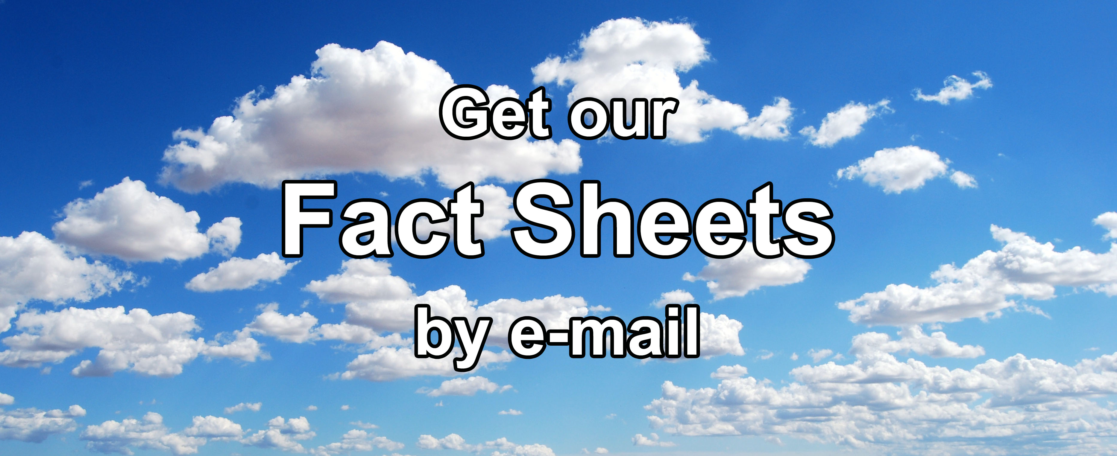 Subscribe to Fact Sheets
