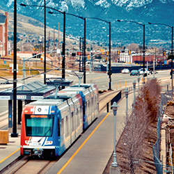 Salt Lake City's new light rail line