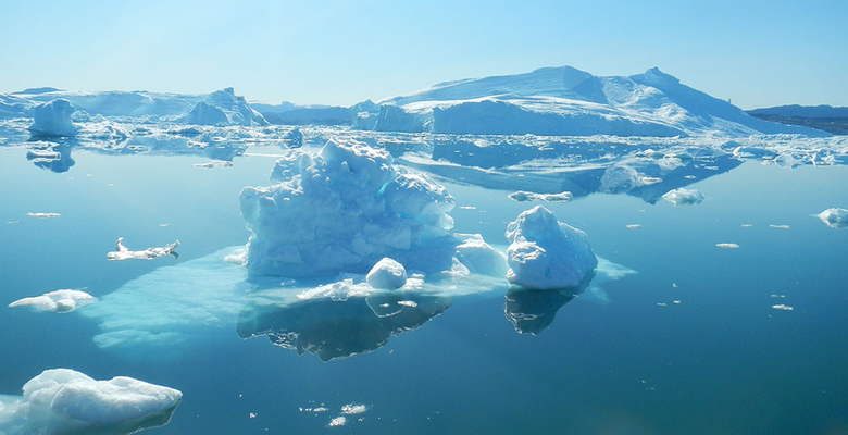 Melting glaciers